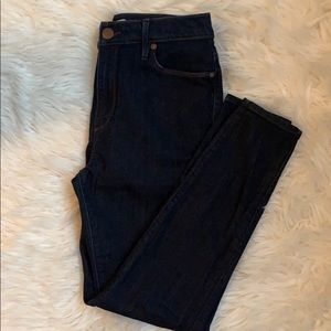 Loft modern high waist skinny ankle jeans